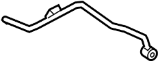 View Turbocharger Coolant Line Full-Sized Product Image