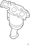 View Catalytic Converter with Integrated Exhaust Manifold Full-Sized Product Image