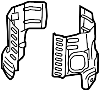 View Shield. Heat. Exhaust. (Upper) Full-Sized Product Image
