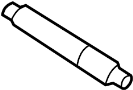 View CV Axle Shaft Carrier Bearing Stud Full-Sized Product Image