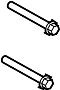 View Power Steering Pump Mounting Bolt Full-Sized Product Image