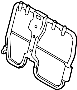 Image of Seat Back Frame (Rear, Upper) image for your 2009 Ford F-150 5.4L Triton V8 FLEX A/T RWD XLT Extended Cab Pickup Fleetside 