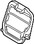Image of Seat Back Frame (Rear, Upper) image for your 2009 Ford F-150 5.4L Triton V8 FLEX A/T RWD XLT Extended Cab Pickup Fleetside 