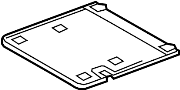 Image of Seat Frame Trim Panel (Lower) image for your 2012 Ford Explorer   
