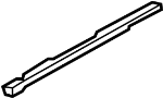 Image of Rail. Guide. Sunroof Guide Rail. image for your 2010 Ford Mustang  GT Coupe 