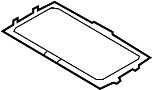 Image of Sunroof Glass Seal (Rear) image for your 2019 Ford F-150 3.0L Power-Stroke V6 DIESEL A/T RWD Lariat Crew Cab Pickup Fleetside 