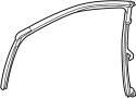 Image of Window Channel (Front, Upper) image for your 2015 Ford Focus   