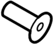 View Screw. Cover. Bumper. (Rear, Upper, Lower) Full-Sized Product Image