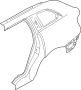 Image of Quarter Panel (Rear, Lower) image for your 2017 Ford Focus   