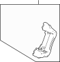 View Disc Brake Caliper Bracket Full-Sized Product Image