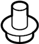 View Drive Shaft Center Support Bolt (Front, Rear) Full-Sized Product Image