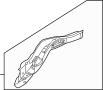 Image of Frame Side Member (Rear) image for your 2015 Ford Taurus   