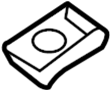 View Headlight Mounting Nut Full-Sized Product Image 1 of 4