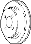 View Engine Water Pump Pulley Full-Sized Product Image 1 of 4