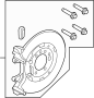 View Bracket. Caliper. Plate. Brake.  Full-Sized Product Image 1 of 3