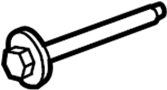View Suspension Shock Absorber Bolt (Front) Full-Sized Product Image