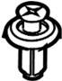 View Rivet. Retainer. Clip. (Front, Upper, Lower) Full-Sized Product Image