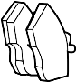 View Disc Brake Pad Set (Rear) Full-Sized Product Image 1 of 10