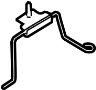 View Bracket. Retainer. Spare.  Full-Sized Product Image