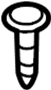 View Bolt. Bumper. Screw. Support. (Front, Upper) Full-Sized Product Image