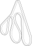 Image of Serpentine Belt image for your 2014 Ford E-250   