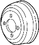 Image of Engine Water Pump Pulley image for your 2020 Ford F-350 Super Duty   