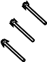 Image of A/C Compressor Bolt image for your 2019 Ford F-150 3.0L Power-Stroke V6 DIESEL A/T 4WD XLT Standard Cab Pickup Fleetside 