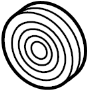 View A/C Compressor Clutch Pulley Full-Sized Product Image