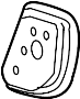 Image of Seal. Case. (Front, Lower). A/C Refrigerant Line. image for your 2004 Ford F-150 4.6L Triton V8 A/T RWD XLT Extended Cab Pickup Fleetside 