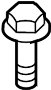 View Bolt. Bracket. Alternator.  Full-Sized Product Image