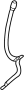 Image of Engine Oil Dipstick Tube image for your 1992 Mercury Grand Marquis   