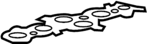 Image of Gasket. Manifold. Intake. From 12/01/03. Gasket. image for your 1992 Ford Crown Victoria   