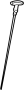 Image of Engine Oil Dipstick image for your 2003 Ford E-250  Base Stripped Chassis 