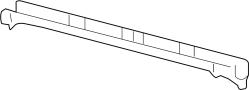 View Floor Pan Crossmember (Right, Front, Rear) Full-Sized Product Image