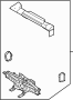 Image of Floor Jack image for your 2021 Ford F-350 Super Duty  XLT Cab & Chassis Fleetside 