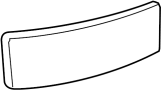 Image of Door Mirror Glass (Rear) image for your 2008 Ford F-150  XL Crew Cab Pickup Fleetside 