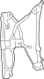 Image of Window Regulator image for your 2008 Ford F-150 5.4L Triton V8 FLEX M/T 4WD THE 60TH ANNIVERSARY EDITION Crew Cab Pickup Stepside 