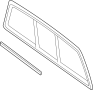 Image of Glass. (Rear). Back Glass. Cab Sliding. image for your 2006 Ford F-250 Super Duty 6.8L Triton V10 M/T RWD XL Extended Cab Pickup Fleetside 