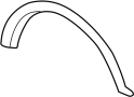 View Wheel Arch Molding (Front, Upper) Full-Sized Product Image 1 of 1