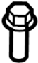 View Bolt. Bumper. Screw. Support. (Front, Upper) Full-Sized Product Image