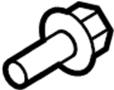 View Bolt. Bumper. Screw. Support. (Front, Upper) Full-Sized Product Image