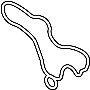 View Engine Water Pump Gasket Full-Sized Product Image