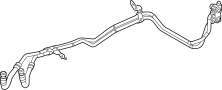 Image of Oil. Cooler. Tube. Automatic. Hose. At Trans. Automatic. image for your Ford