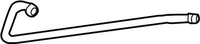 View Engine Coolant Overflow Hose Full-Sized Product Image