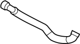 View Radiator Coolant Hose (Lower) Full-Sized Product Image