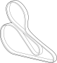Image of Serpentine Belt image for your 1999 Ford E-250 Econoline   