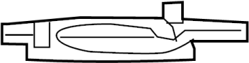 View Gasket. Housing. (Lower) Full-Sized Product Image