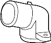 Image of Engine Coolant Thermostat Housing (Upper) image for your 1999 Ford E-250 Econoline   