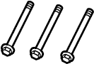 View A/C Compressor Bolt Full-Sized Product Image