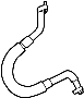 View A/C Refrigerant Suction Hose Full-Sized Product Image